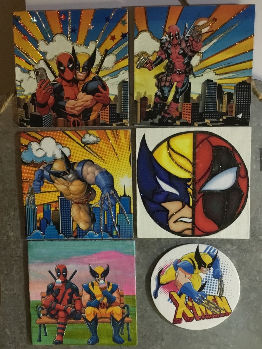 New Deadpool Wolverine Magnets esonjrey28 1st choices on any of these!